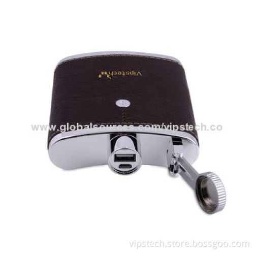 11,000mAh Power Station for iPhone/iPad, Mobiles and Tablet PCs, Flagon ShapedNew